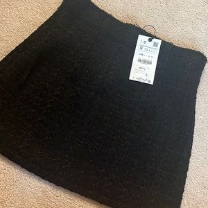 Zara textured skirt